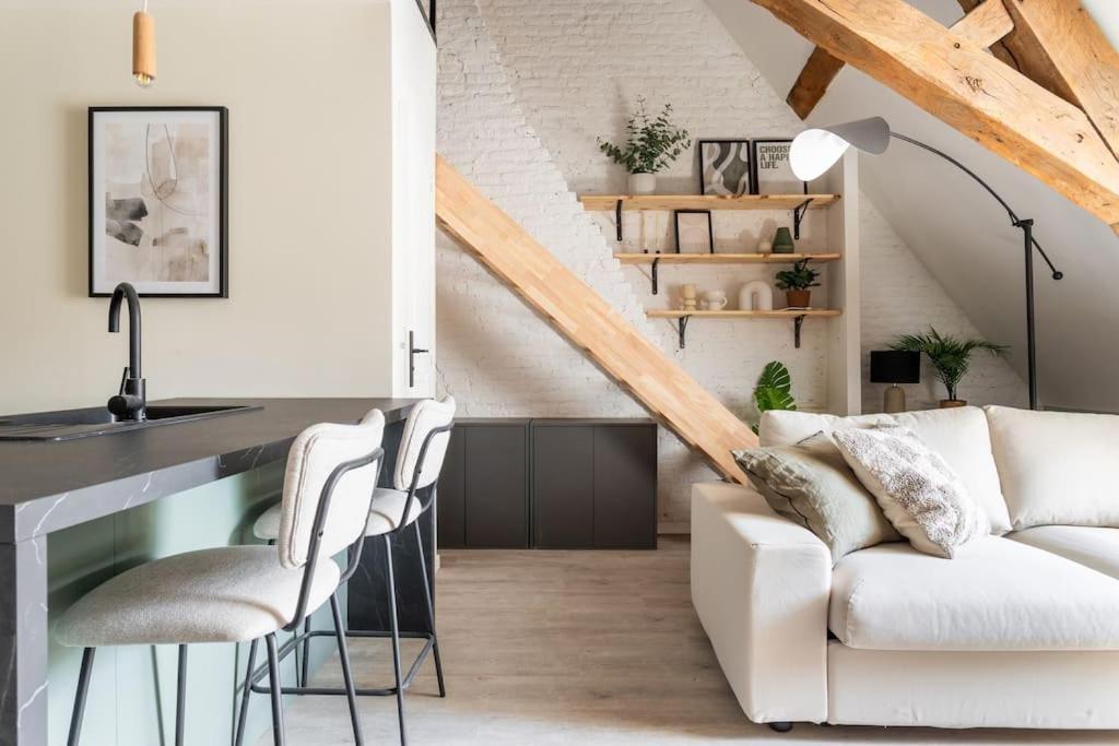 L'Elegant - Appartement Fonctionnel Plein-Centre De Дуе Екстериор снимка